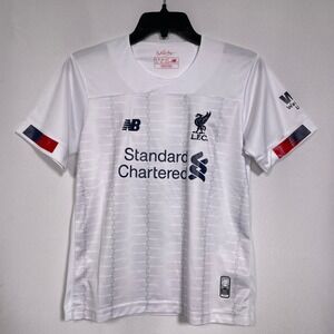Daisy Skaar #9 Liverpool FC 2019-20 New Balance White Away Jersey Youth MEDIUM